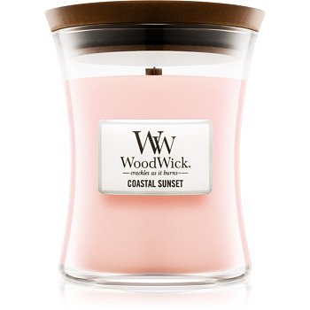 Woodwick Coastal Sunset vonná svíčka 275 g s dřevěným knotem