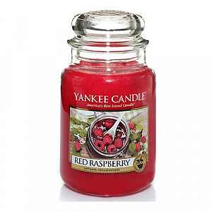 Yankee Candle Red Raspberry vonná svíčka Classic velká 623 g