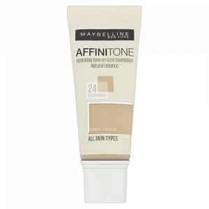 Maybelline Affinitone krycí hydratační make-up s vitaminem E 24 Golden Beige 30ml