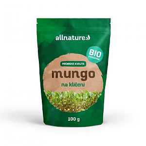 Allnature Semínka Na Klíčení Mungo Bio 100g