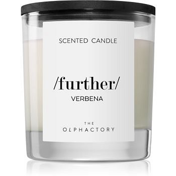 Ambientair Olphactory Black Design Verbena vonná svíčka (Further) 200 g
