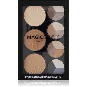 Magic studio Eyeshadow & Bronzer Palette multifunkční paleta 23 g
