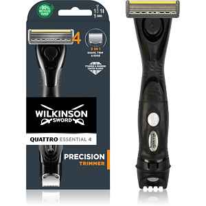 Wilkinson Sword Quattro Essential 4 Titanium Precision holicí strojek + náhradní břity 1 ks 1 ks
