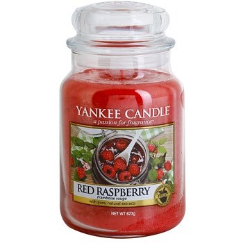 Yankee Candle Red Raspberry vonná svíčka Classic velká 623 g