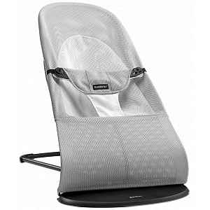 BABYBJÖRN Lehátko Balance Soft – Silver/White Mesh