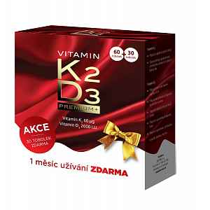 Biomin VITAMIN K2+D3 2000 I.U. PREMIUM tob.60+30