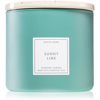 Bath & Body Works Sunny Lime vonná svíčka 411 g