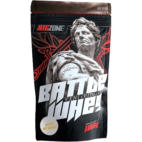 Big Zone Battle Whey Mléčná rýže, Skořice 1000g