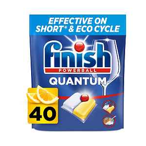 FINISH Quantum All in 1 kapsle do myčky nádobí Lemon 40 ks