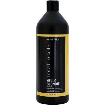 Matrix Total Results Hello Blondie ochranný kondicionér pro blond vlasy 1000 ml