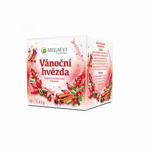 Megafyt Vánoční hvězda porcovaný čaj 10x2 g