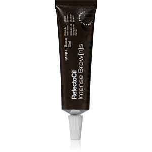 RefectoCil Intense Brow[n]s Base Gel barva na obočí a řasy s gelovou texturou odstín Deep Brown 15 ml