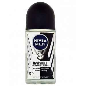 Nivea rollon pro muže, 50ml Invisible POWER