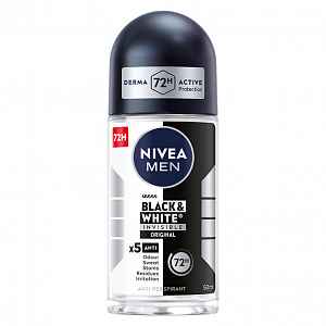 Nivea rollon pro muže, 50ml Invisible POWER