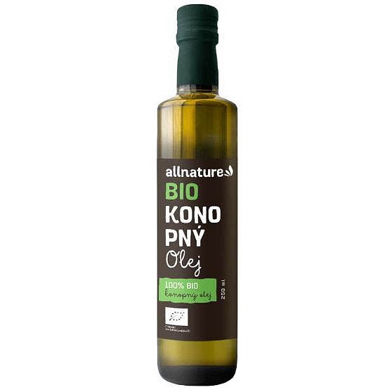 Allnature BIO Konopný olej 250ml