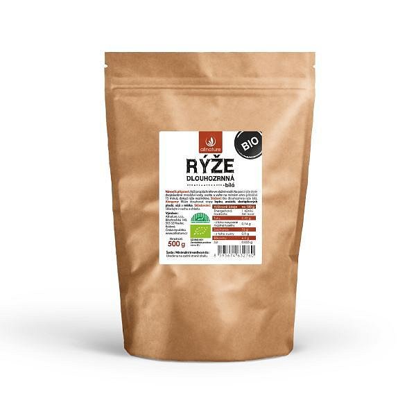 Dlouhozrnná rýže bílá BIO 500 g