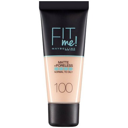 Maybelline Fit Me sjednocující matující make-up pro normální až mastnou pleť 100 Warm Ivory 30ml