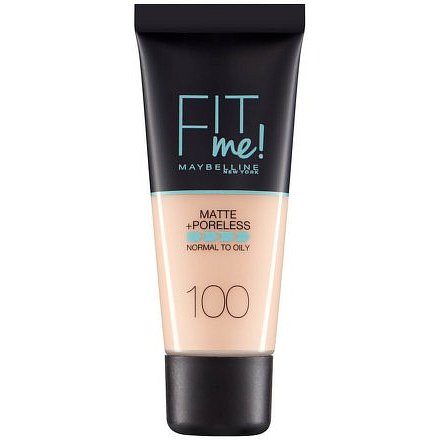 Maybelline Fit Me sjednocující matující make-up pro normální až mastnou pleť 100 Warm Ivory 30ml