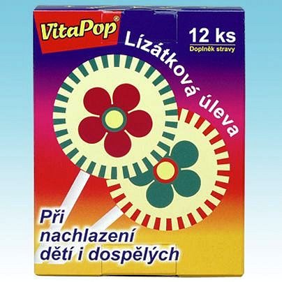 VitaHarmony VitaPop 12ks lízátek při nachlazení