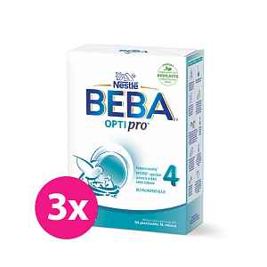 3x BEBA OPTIPRO® 4 Mléko batolecí, 500 g​
