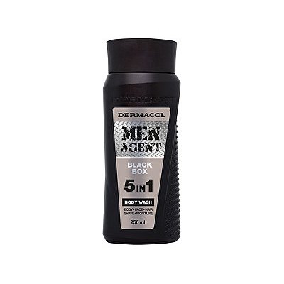 Dermacol sprchový gel pro muže 5v1 Black Box Men Agent (Body Wash)   250 ml