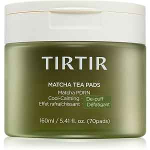 TIRTIR Matcha Tea Pads zklidňující polštářky s chladivým účinkem 70 ks