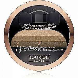 Bourjois 1 Seconde oční stíny pro okamžité kouřové líčení odstín 02 Brun-ette a Dorée 3 g