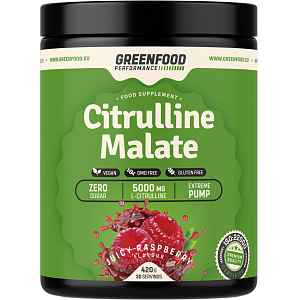 GreenFood Performance Citrulline Malate Malina 420g