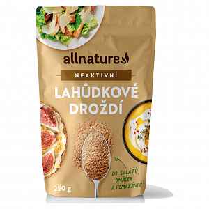Allnature Lahůdkové droždí neaktivní 100 g