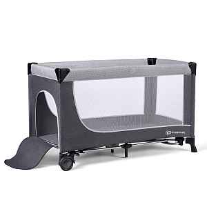 KINDERKRAFT Postýlka cestovní Leody Grey