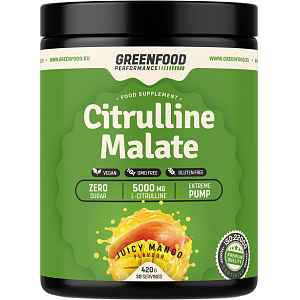 GreenFood Performance Citrulline Malate Mango 420g