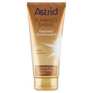 Astrid Tónovací tělové mléko pro světlou pokožku Summer Shine  200 ml