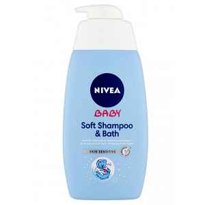 NIVEA Baby šamp.a pěna do koupele 2v1 500ml 86263