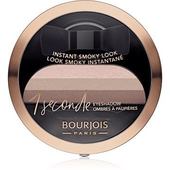 Bourjois 1 Seconde oční stíny pro okamžité kouřové líčení odstín 05 Half Nude 3 g
