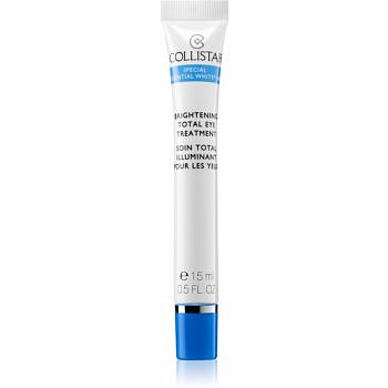 Collistar Special Essential White® HP rozjasňující oční krém proti otokům a tmavým kruhům  15 ml