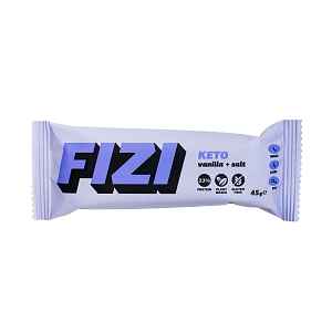 FIZI LLC Keto proteinová tyčinka vanilka + sůl 45 g