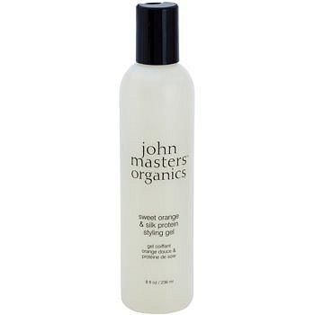 John Masters Organics Sweet Orange & Silk Protein stylingový gel  236 ml