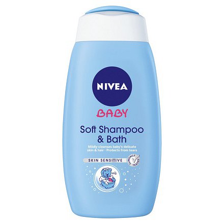 NIVEA Baby šamp.a pěna do koupele 2v1 500ml 86263