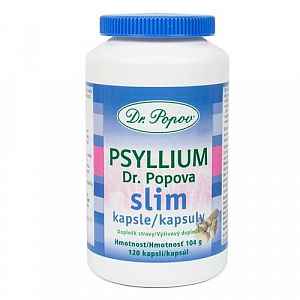 Dr. Popov Psyllium Slim 120 kapslí