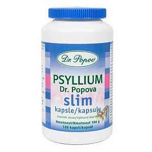 Dr. Popov Psyllium Slim 120 kapslí