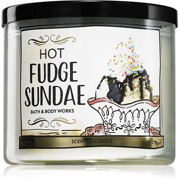 Bath & Body Works Hot Fudge Sundae vonná svíčka 411 g