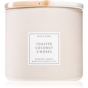 Bath & Body Works Toasted Coconut S´mores vonná svíčka 411 g