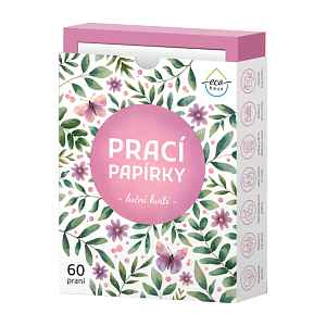 EcoHaus Prací papírky Luční kvítí 60 ks