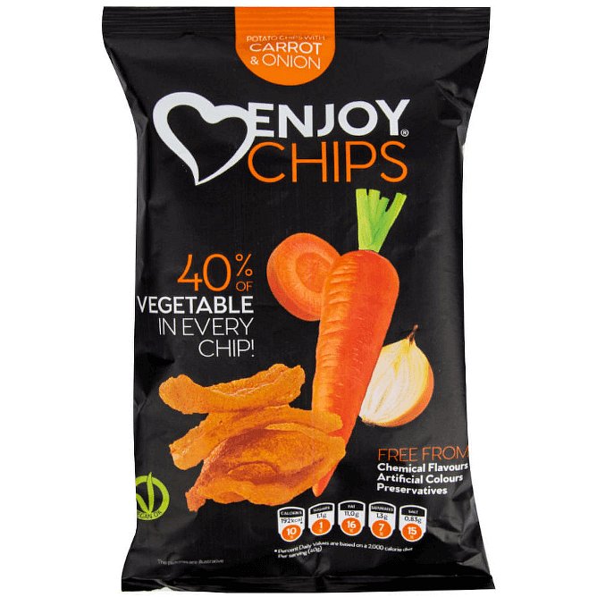 Enjoy Chips Mrkev a cibule 40g