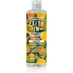 Faith In Nature Grapefruit & Orange přírodní šampon pro normální až mastné vlasy 400 ml