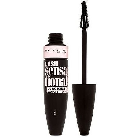 Maybelline Lash Sensational Waterproof řasenka Black 9,5 ml