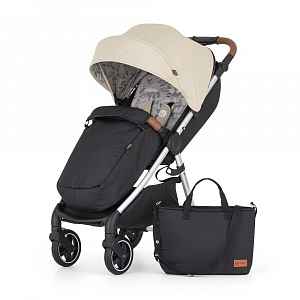 Petite&Mars Kočárek sportovní Royal3 Silver Sahara Beige