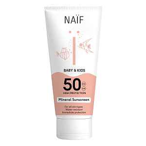 NAIF Ochranný krém na opalování pro děti a miminka SPF50 100 ml