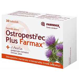 Ostropestřec Plus Farmax tobolky 30