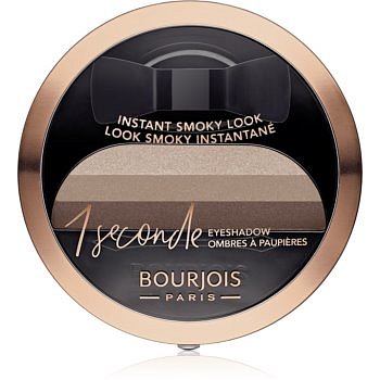 Bourjois 1 Seconde oční stíny pro okamžité kouřové líčení odstín 06 Abracada'brown 3 g